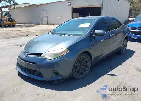 2016 Toyota Corolla Le from USA, damaged, VIN 5YFBURHE0GP501049